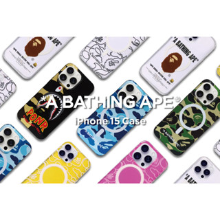 AirRoom 正品現貨 2023AW APE BAPE IPHONE 15 PRO MAX 手機殼 透明 迷彩