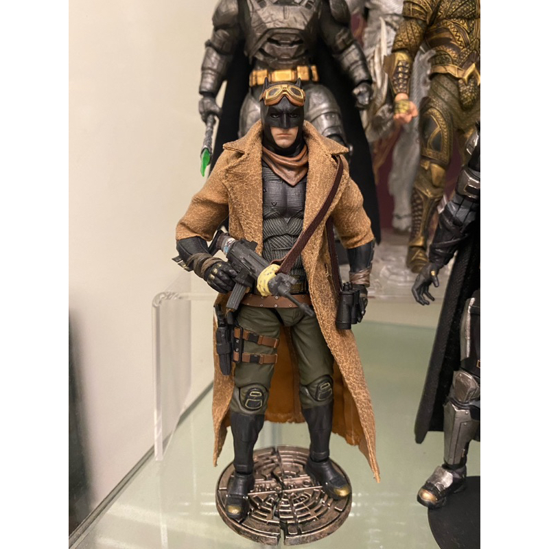 正版 mafex 031 噩夢 惡夢 沙漠蝙蝠俠 重塗頭雕 老爺batman dc 6吋1/12閃回 mezco shf