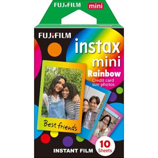 現貨 富士 instax 拍立得相機 拍立得 底片 彩虹 空白底片 白邊 卡通 mini12 evo mini11