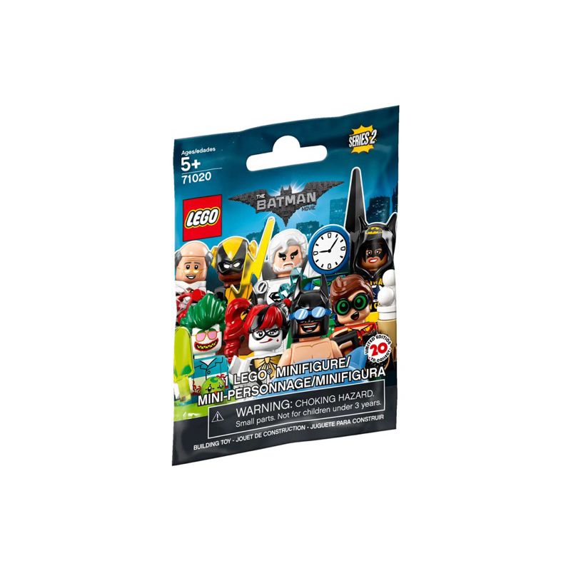 LEGO 71020 蝙蝠俠2代 蝙蝠俠與海豚 人偶包