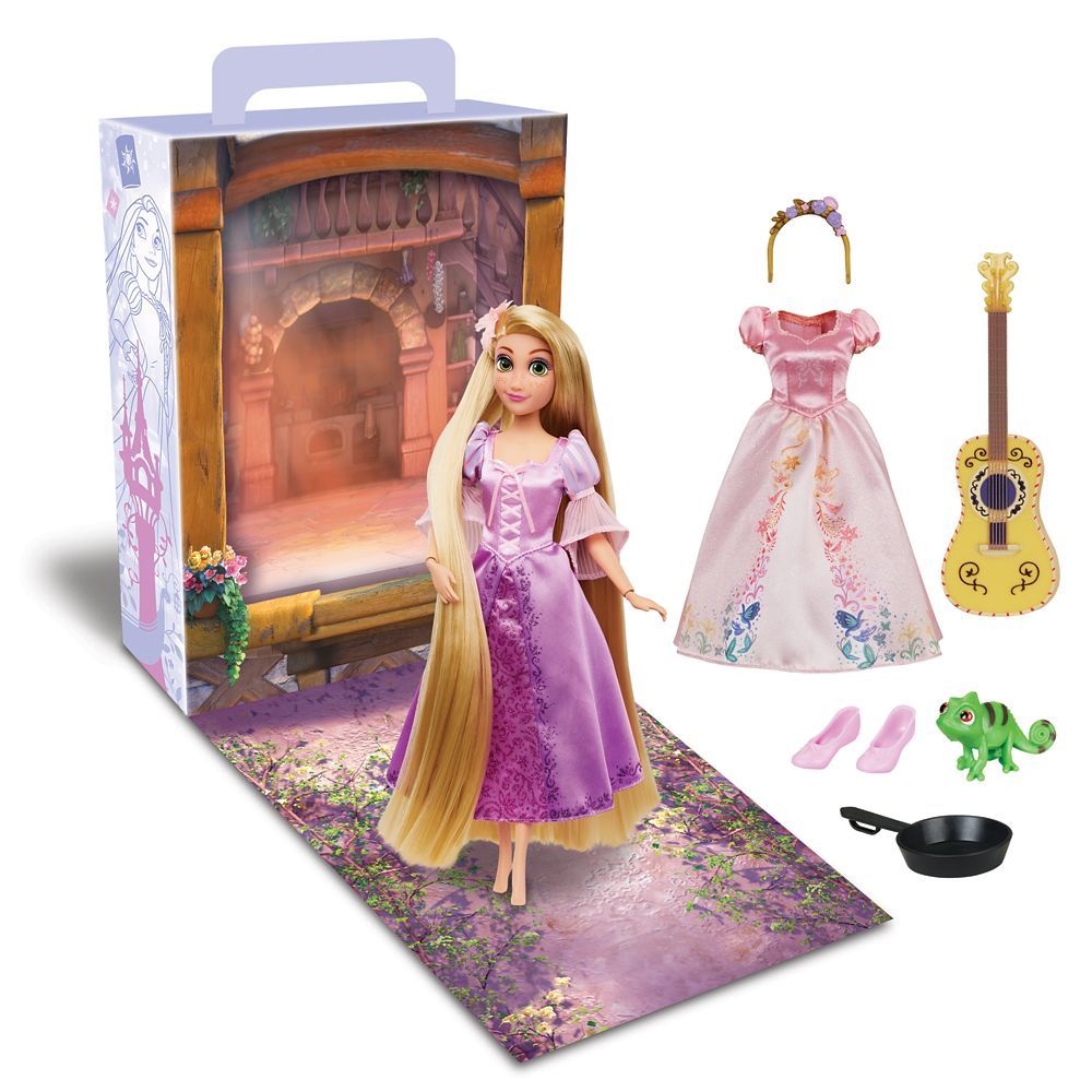 (現貨在台)美國迪士尼 經典公主 長髮公主 樂佩公主 玩偶 娃娃 公仔 禮盒 情人節 聖誕節 禮物 母嬰用品