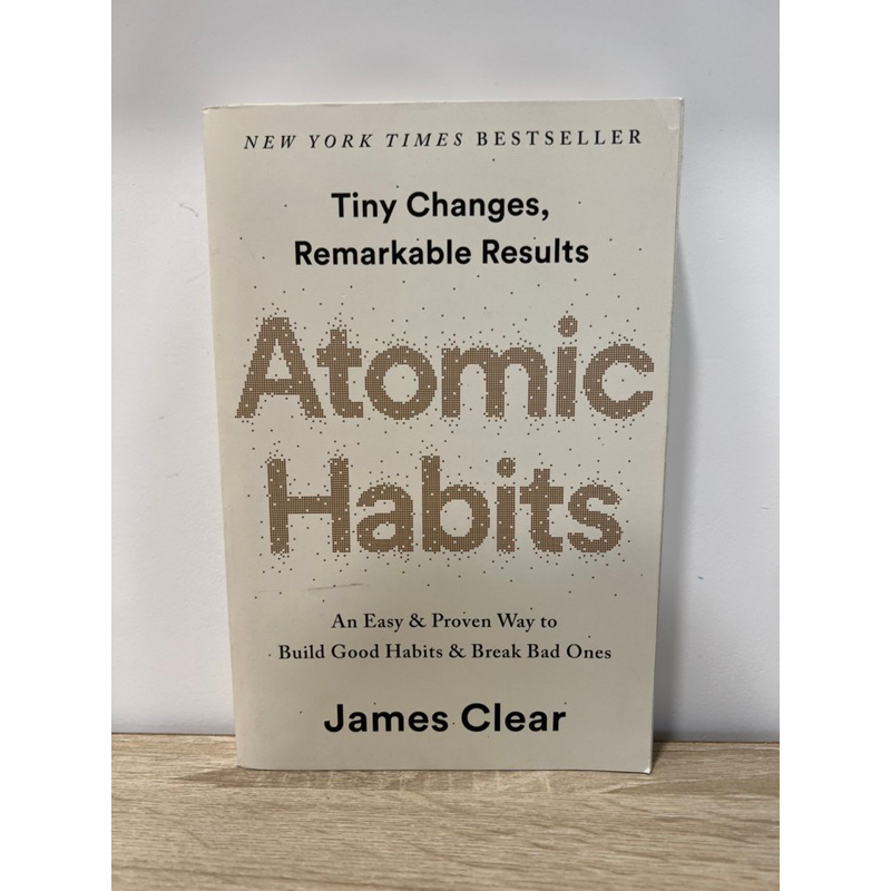 Atomic Habits 英文原文書 原子習慣 全新書