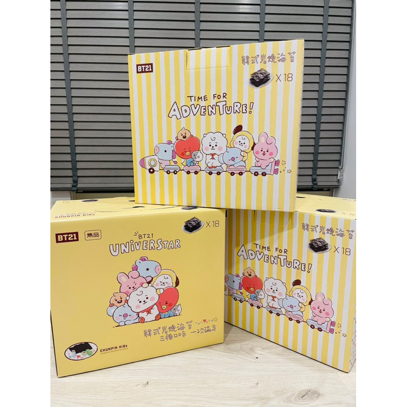 BT21 HIBS韓式岩燒海苔小包裝禮盒組🎁