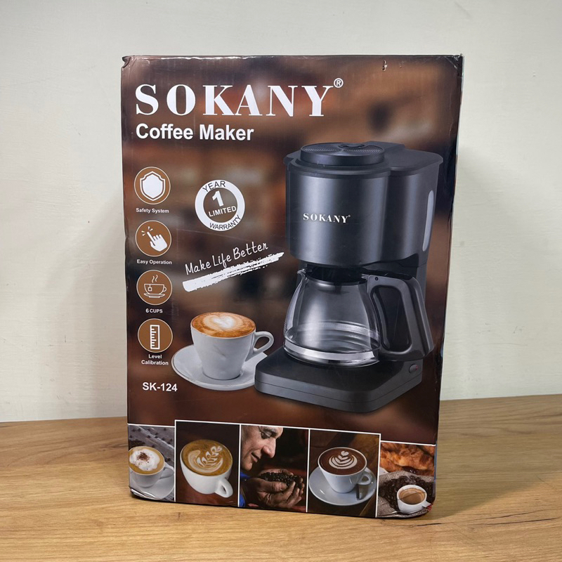 SOKANY SK-124 coffee maker 咖啡機