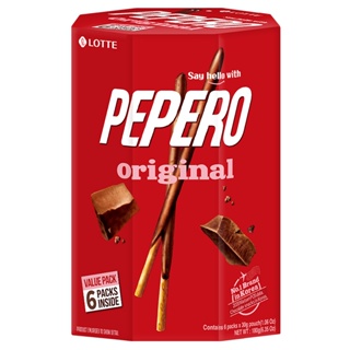 LOTTE PEPERO 樂天巧克力棒分享盒 180g【家樂福】