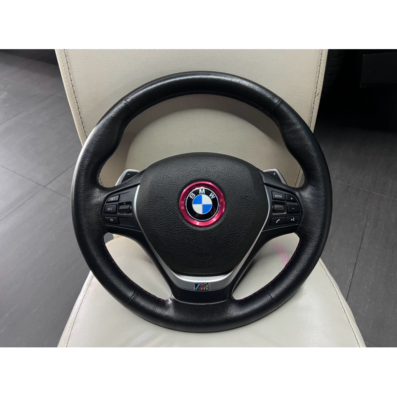 寶馬 BMW F30方向盤 紅色車縫線 Sport版 換檔撥片 定速 F世代通用 含氣囊 非M盤 328 320 318