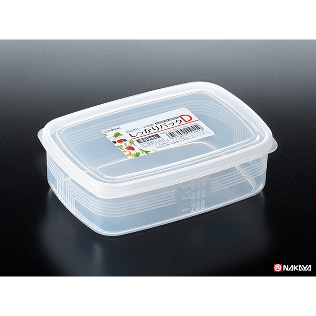 NAKAYA 保鮮盒系列【日本製】 D型方形瀝水保鮮盒 瀝水盒 保鮮盒 【森森日式百貨】