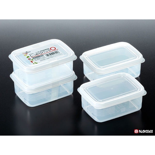 NAKAYA 保鮮盒系列【日本製】 O型方形瀝水保鮮盒 瀝水盒 保鮮盒 【森森日式百貨】