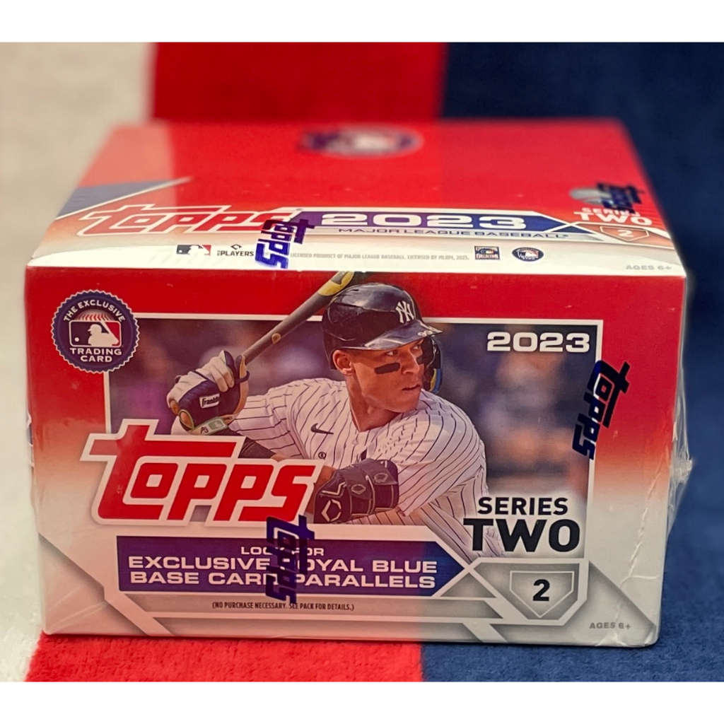 全新未拆封 2023 Topps MLB Series 2 Baseball Display Box 棒球卡盒 超高CP