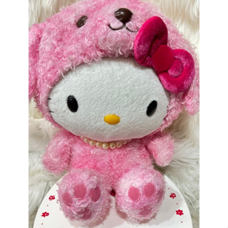 日本進口Hello Kitty可愛的粉色小貴婦造型洋娃娃高35公分