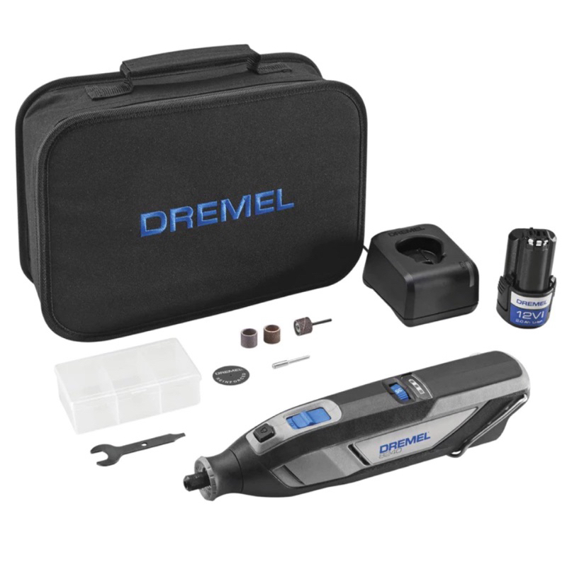 &lt;含稅&gt;Dremel8240鋰電刻模機 替代Dremel8220～新品上市#電池相容 BOSCH 12V#雕刻模板限量送