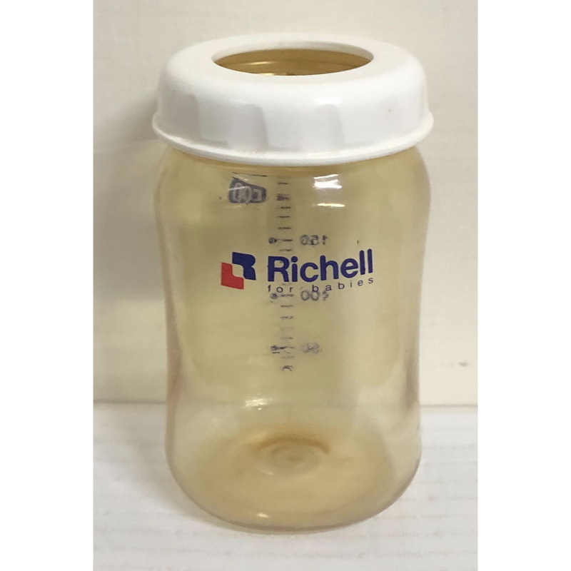 二手 日本Richell-利其爾 PPSU 寬口 哺乳瓶 奶瓶 200 ML 無蓋