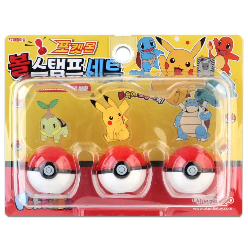 現貨+預購～韓國🇰🇷寶可夢 神奇寶貝 Pokemon 印章 公仔 精靈球 皮卡丘印章 獎勵印章 卡通印章