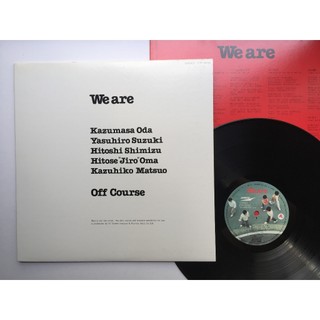オフコース OFF COURSE – We Are (黑膠專輯唱片 小田和正 LP)