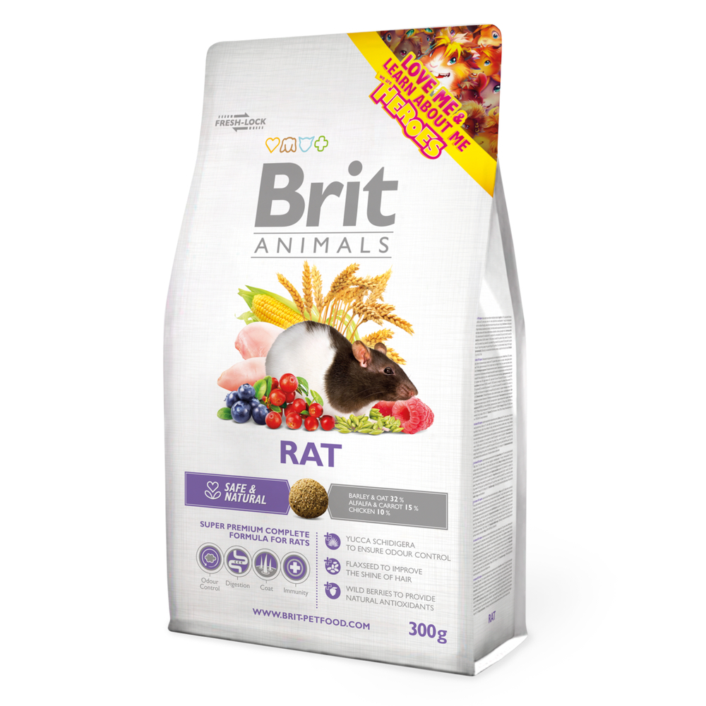 【現貨】🔜快速出貨🚚 Brit 咘莉 優質大鼠糧 寵物鼠飼料 鼠飼料 倉鼠主食 大白鼠飼料 寵鼠飼料 鼠糧 寵物鼠主食