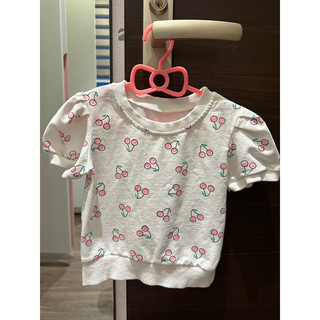 🌟二手童裝👶 韓系平價服飾-女寶櫻桃套裝(裙款)