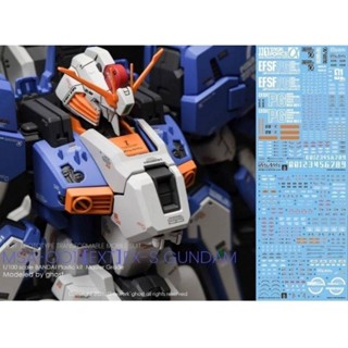 模型基地 最新最低價 炎 GHOST原創 MG EX-S EXS 1.5版 高清晰 螢光水貼 鋼彈 EX 萬代