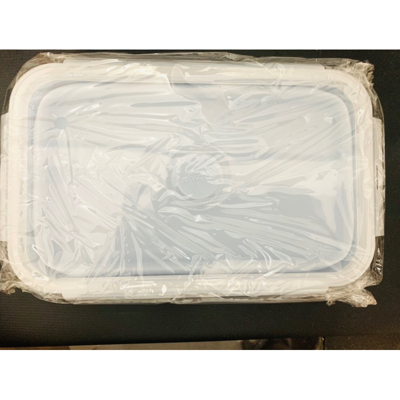 股東會紀念品-AKWATEK 矽膠折疊保鮮盒 800 ml 隨身摺疊保鮮盒 矽膠餐盒 便當盒 保鮮盒 環保餐具 伸縮