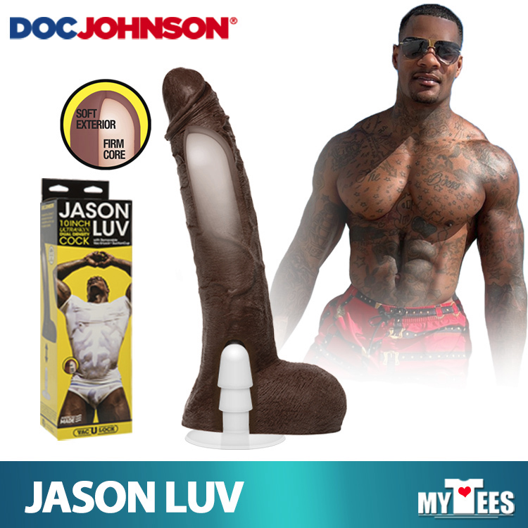 美國 DOC JOHNSON 傑森大肉棒 擬真10吋陽具 JASON LUV ULTRASKYN COCK 巨屌 假屌