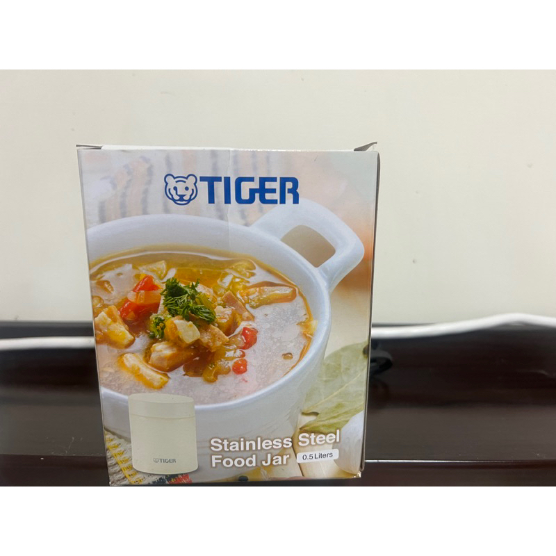 【TIGER 虎牌】500cc不鏽鋼真空保溫保冷食物罐(MCJ-A050)