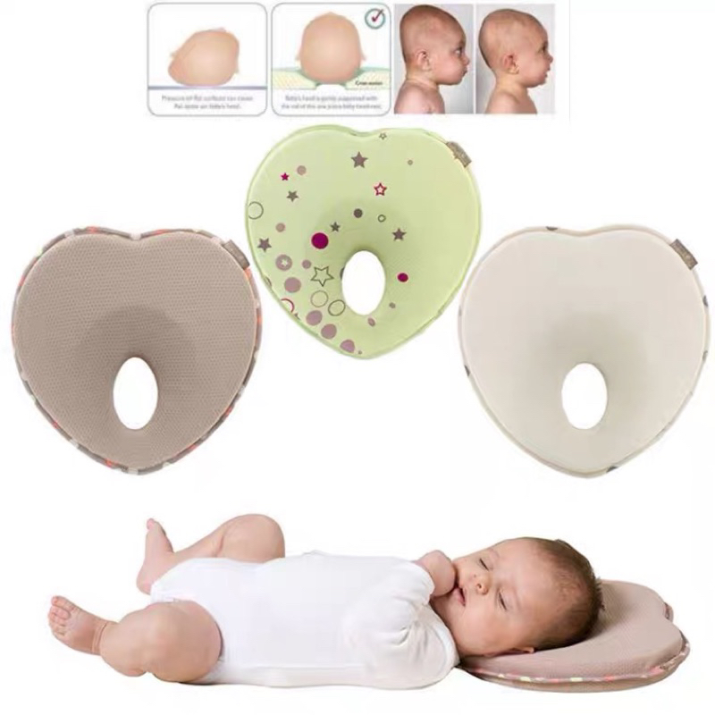 bbsky嬰兒定型枕頭 JJOVCE定型枕頭 預防扁頭 kakiblin新生兒護頭護頸 新生兒糾正頭型 初生嬰兒記憶枕頭