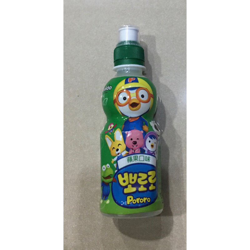 韓國Pororo 啵樂樂 乳酸飲料-蘋果口味235ml
