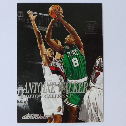 ~Antoine Walker/安東·渥克~NBA球星/爛仗王/濫投之王 1999年SKYBOX.NBA籃球卡