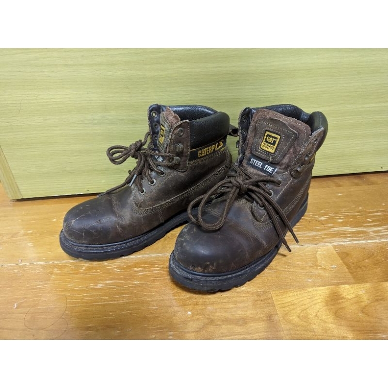 Caterpillar 鋼頭鞋 鋼頭靴 靴子 工作鞋 CAT 美式工裝 工裝 硬派 復古 古著 開拓重工