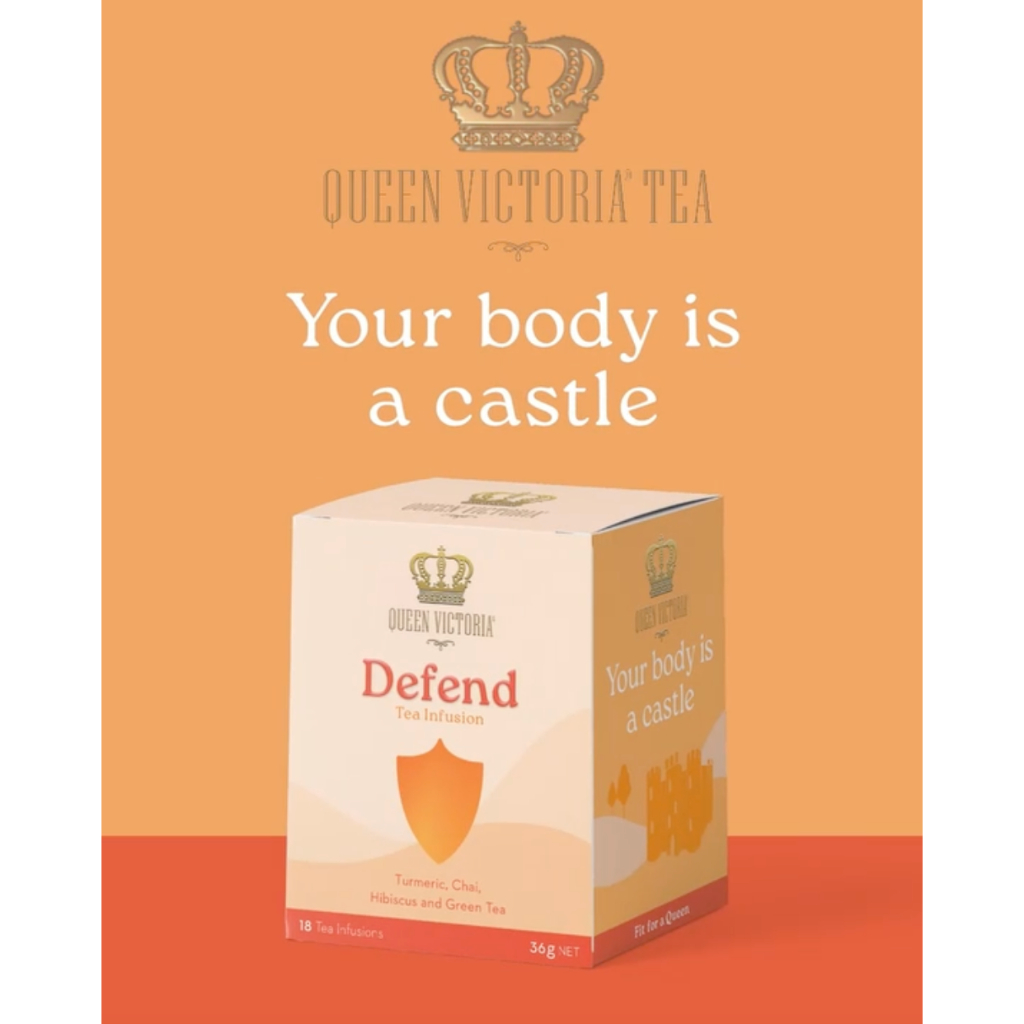 【即期現貨】³³ Quality of life『維多利亞女王』澳洲🇦🇺天然無咖啡因防禦保健茶18包