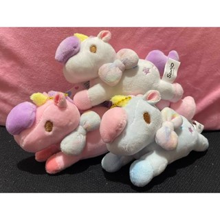 獨角獸 鑰匙圈 吊飾 掛飾 飾品 粉紅色 玩偶 娃娃 布偶 填充玩具 雙子星 kikilala sanrio 三麗鷗