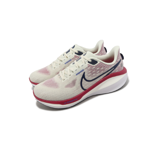 NIKE NIKE VOMERO 17 男款 米白 藍紅 緩震 運動 慢跑鞋 FB1309003 Sneakers542