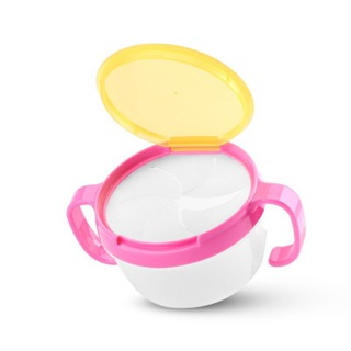 ➤ 日本嬰幼兒童寶寶雙把手防掉防潑灑設計 餅乾杯 零食碗 防漏杯 學習碗