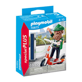 鍾愛一生德國玩具 Playmobil 摩比 70873滑板車 鬍子哥