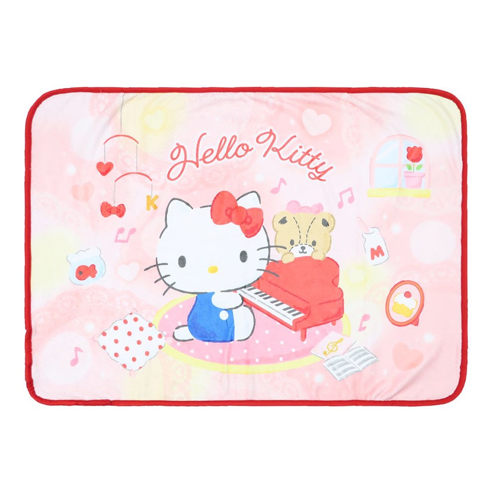 Sanrio 三麗鷗 法蘭絨毛毯 萬用冷氣毯 Hello Kitty 小熊 54334N