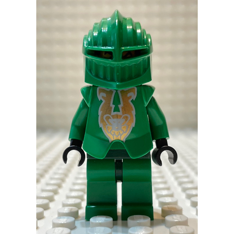 LEGO樂高 二手 絕版 城堡系列 8877 8801 8874 騎士 綠騎士 四色騎士