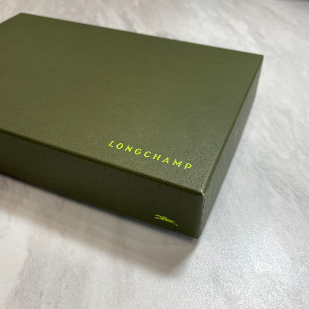 LONGCHAMP 龍鑲 紙盒 禮盒 精品 近全新 包裝 專櫃周邊 2310