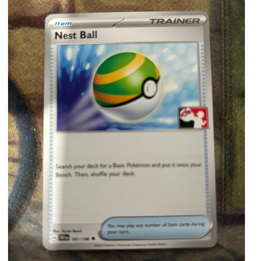 【卡牌の森】巢穴球 Nest Ball 181 Prize Pack Series Cards PTCG美版道館卡