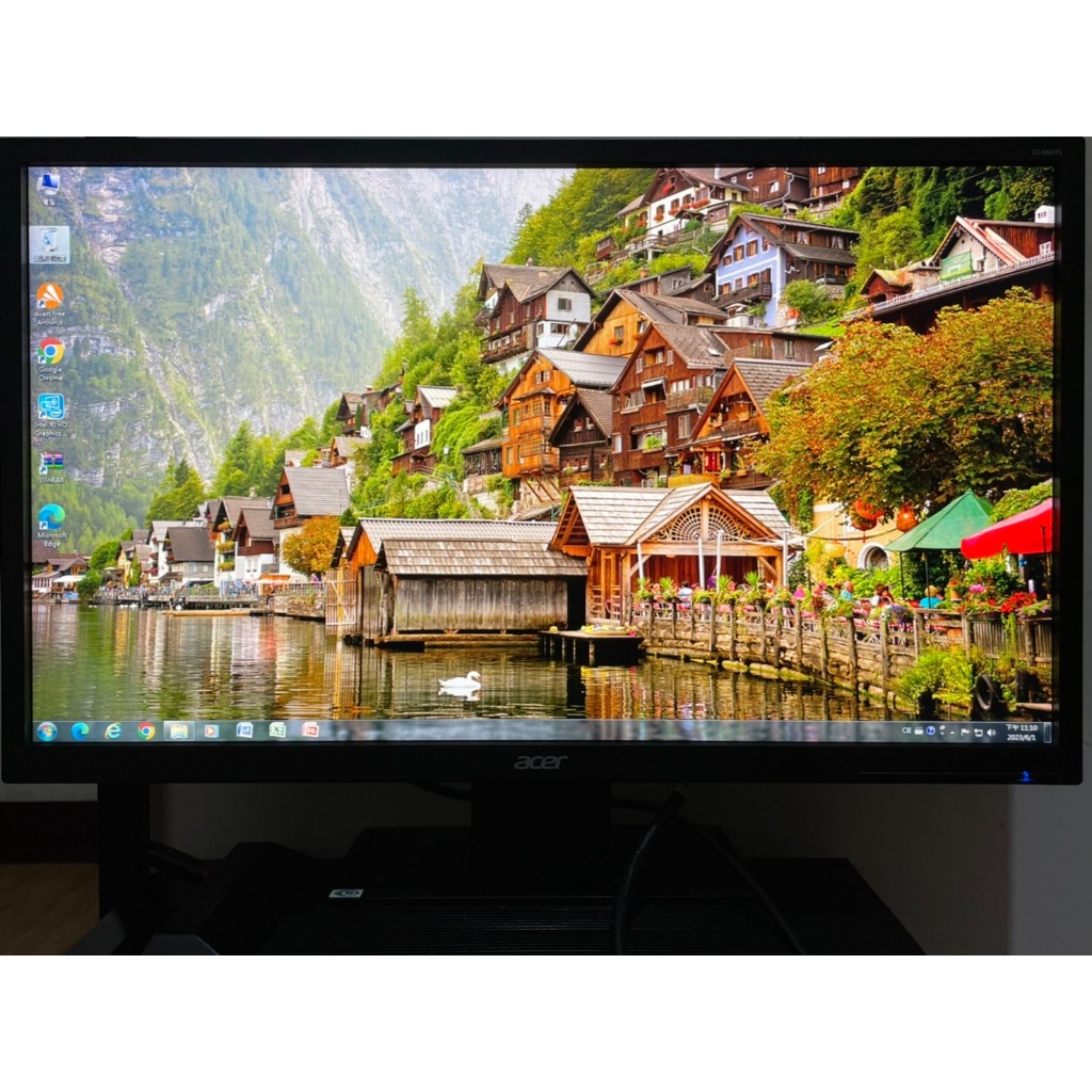 良品 宏碁Acer V246HYL 24型 16:9 FHD 1080P IPS面板 LED顯示器(附螢幕線/有DVI)