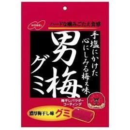 🐘大象屋美妝🌟NOBEL製菓 MEGA日本 NOBEL 諾貝爾 男梅軟糖 38g-M8
