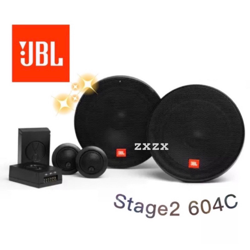 🔥原廠🔥現貨🔥【JBL】 Stage2 604C 車用喇叭 6.5吋 汽車音響 兩音路 270W 分音 車用 喇叭 哈曼