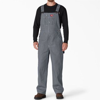 【DICKIES】83297 HS Hickory Stripe Bib Overall 吊帶褲 (藍白條紋) 化學原宿