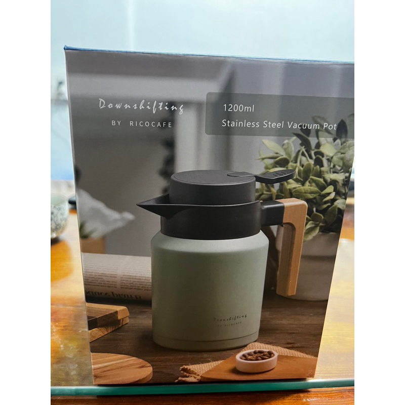 【RICO 瑞可】Ricocafe真空不鏽鋼保溫壺 KK1-1200(1200ml)