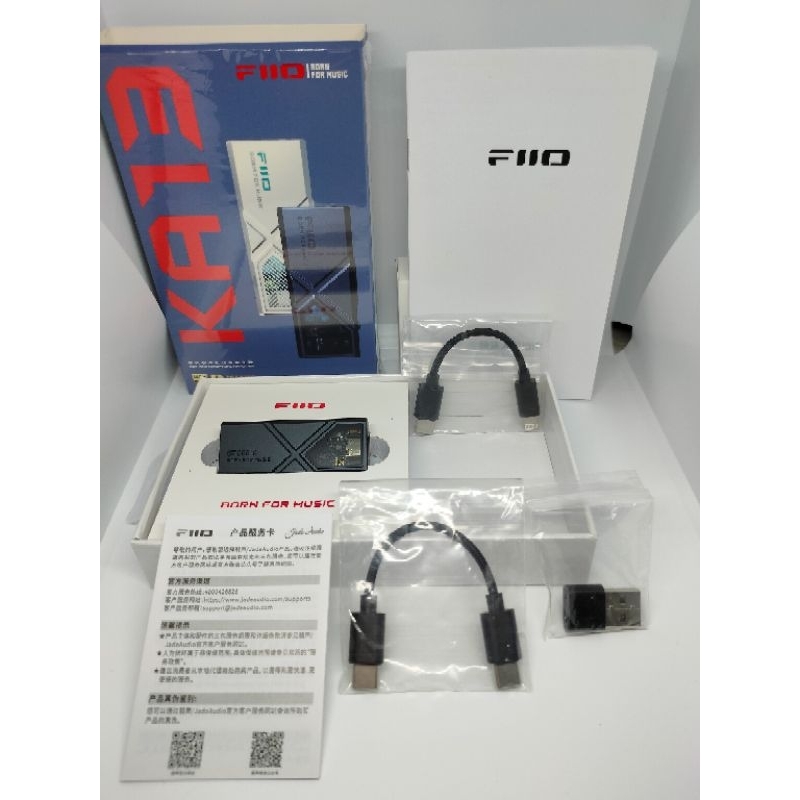 FiiO飛傲 KA13 小尾巴 DAC 耳擴(二手極新品)