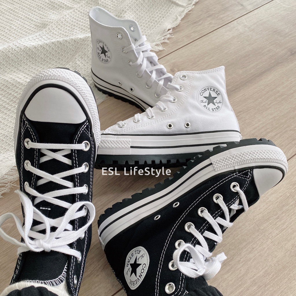 現貨 CONVERSE ALL STAR CITY TREK 帆布鞋 黑白 黑膠 男女鞋 A06775C A06776C