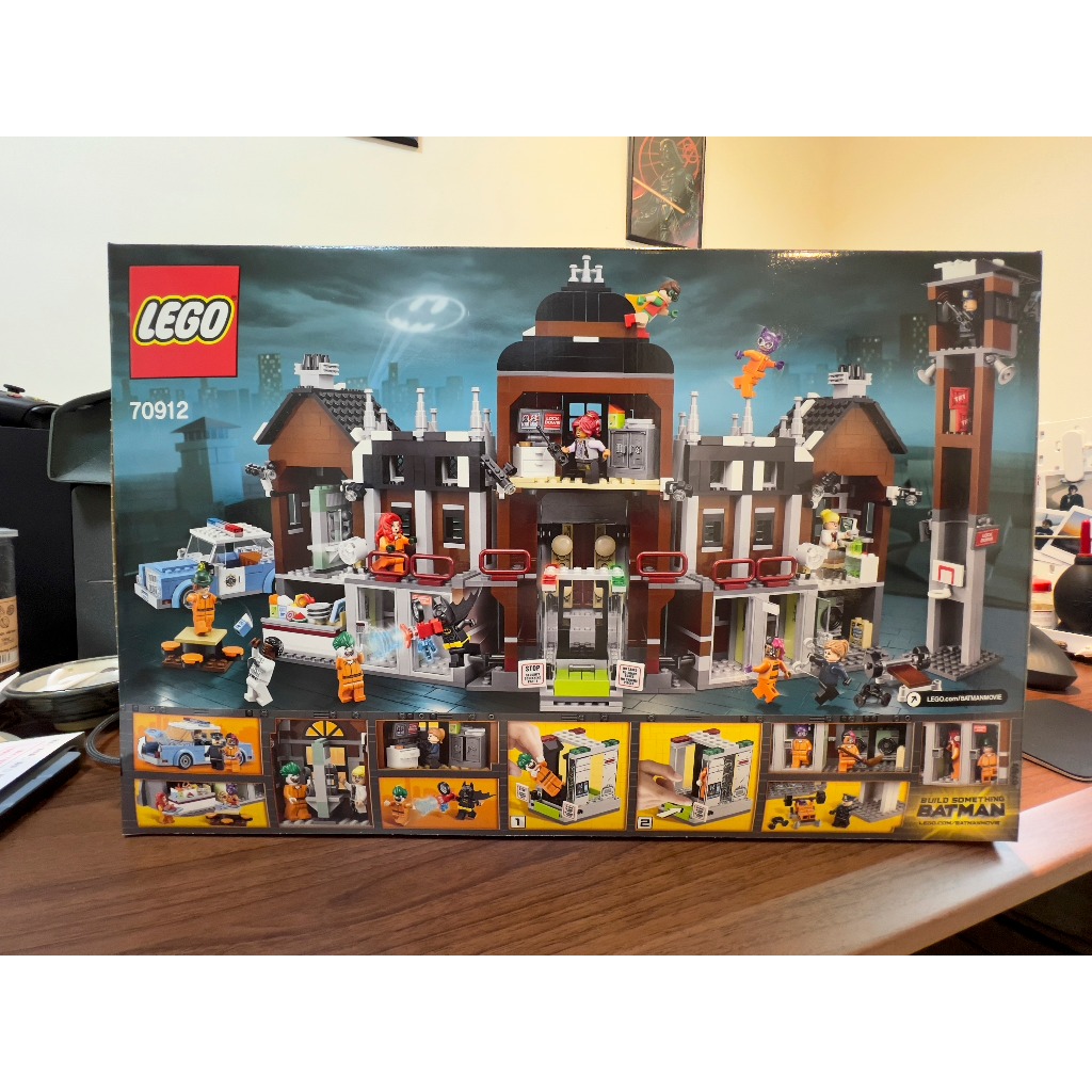 LEGO 70912 Arkham Asylum 樂高 蝙蝠俠 阿卡漢療養院