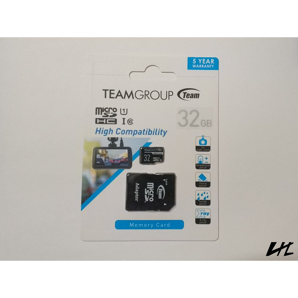 ⚠無保固全新品⚠ 十銓 32GB 行車記錄器專用記憶卡 TEAM 32GB Micro SD Dash Card