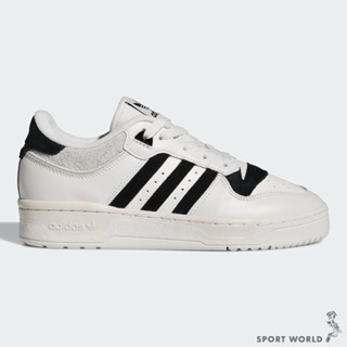 Adidas 女鞋 休閒鞋 皮革 RIVALRY 86 LOW 白黑【運動世界】IF5181