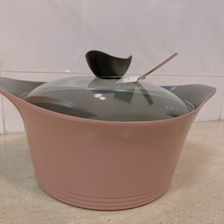 NEOFLAM Aeni系列 22cm 湯鍋 (玻璃蓋)
