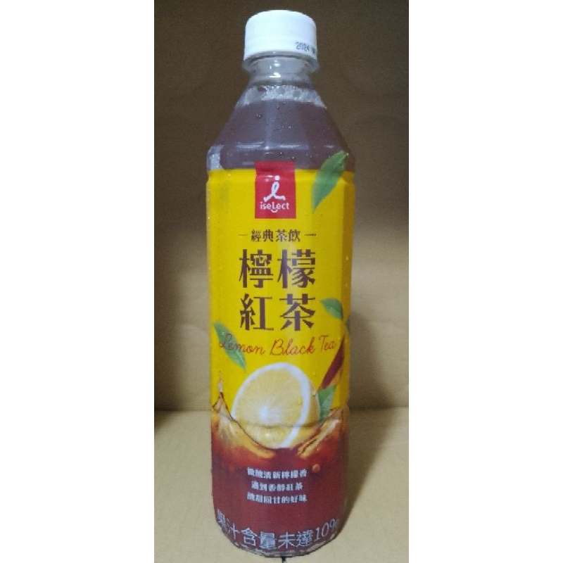 iseLect 經典茶飲 檸檬紅茶 550ml