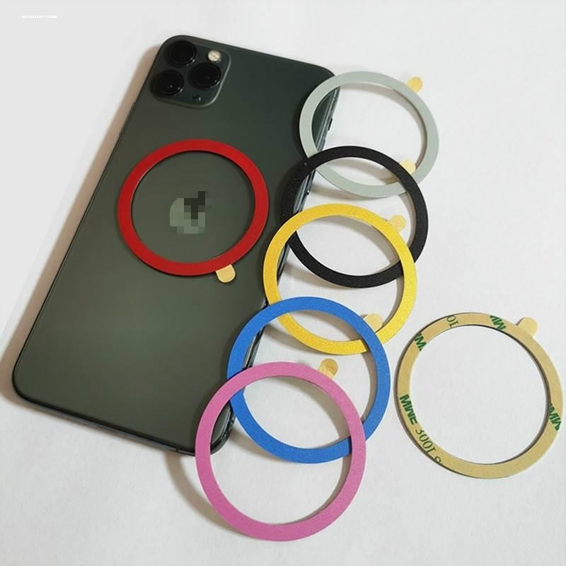 Magsafe磁吸 隱形磁吸貼片 無線充電引磁片 超薄 引磁圈 磁吸片 引磁環 強吸力 iPhone 安卓 手機殼